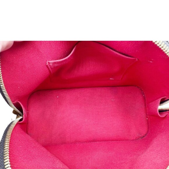 Louis Vuitton  Alma BB Damier Ebene Satchel Shoulder Bag Brown - Picture 10 of 10